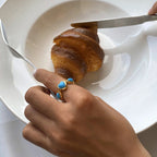 Turquoise Heart Ring Ring La Vie Bien Turquoise Heart Ring