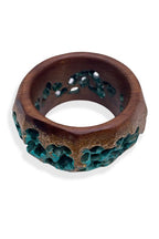 Turquoise Wood Bracelet earrings La Vie Bien Turquoise Wood Bracelet