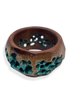 Turquoise Wood Bracelet earrings La Vie Bien Turquoise Wood Bracelet