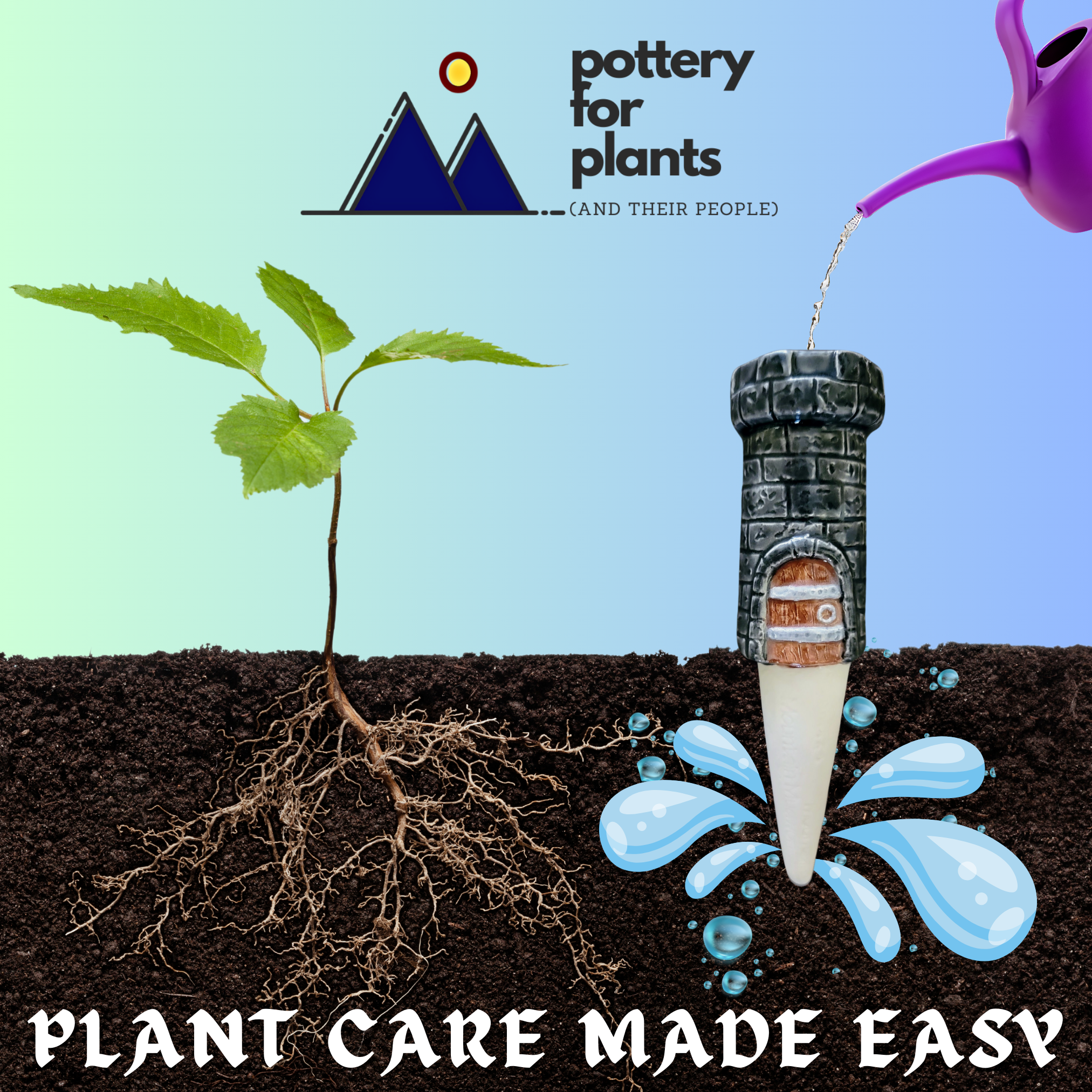 Small Turret Castle Watering Spike