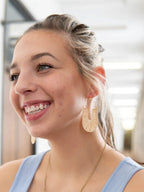 Twine and Loop Earrings by Fair Anita
