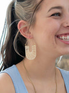 Twine and Loop Earrings by Fair Anita