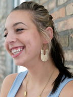 Twine and Loop Earrings by Fair Anita