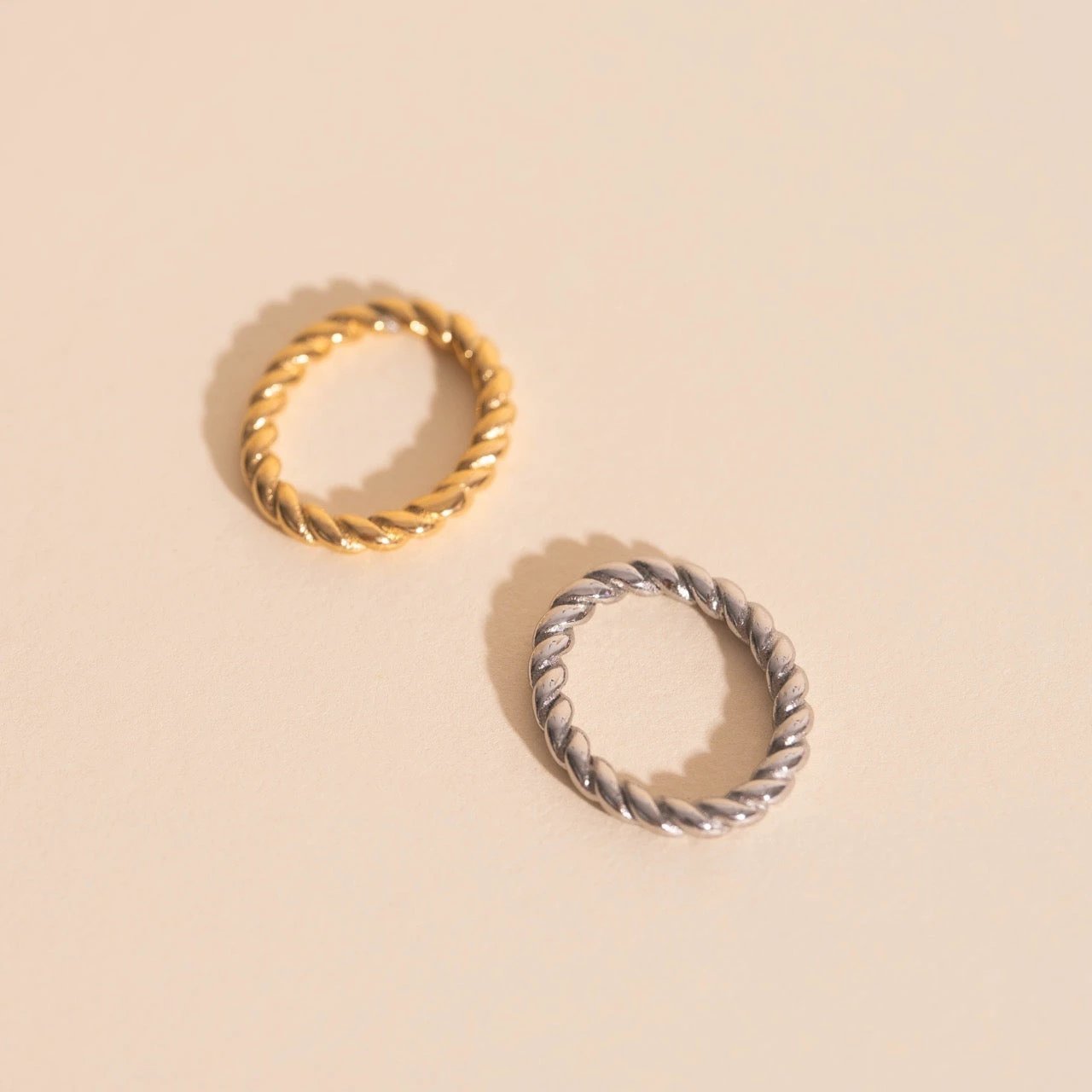 Twisted Oval Necklace Extender Charm by Oh Clementine