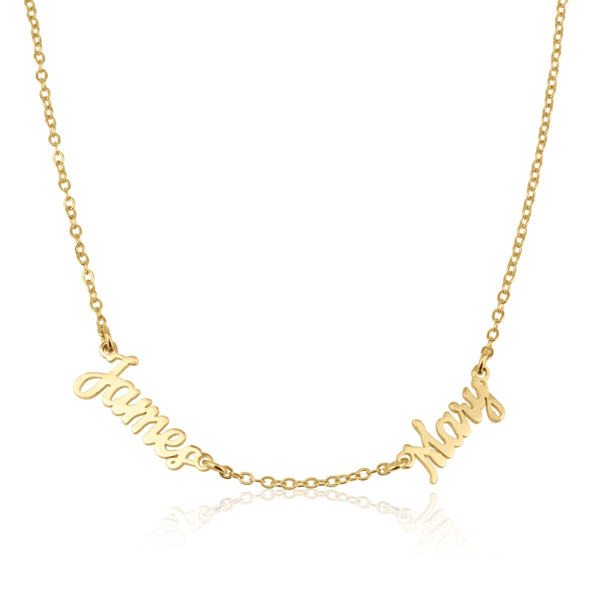 Two Name Necklace