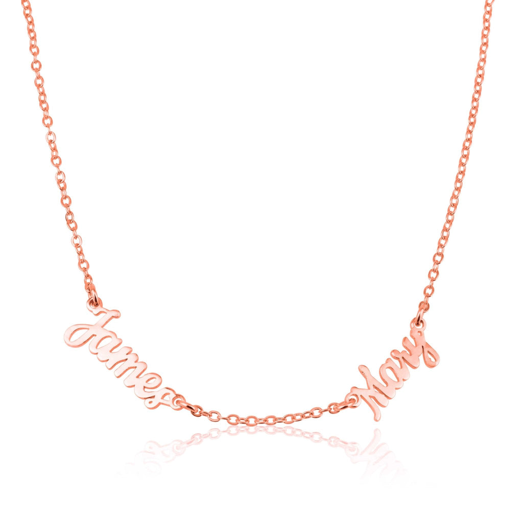 Two Name Necklace