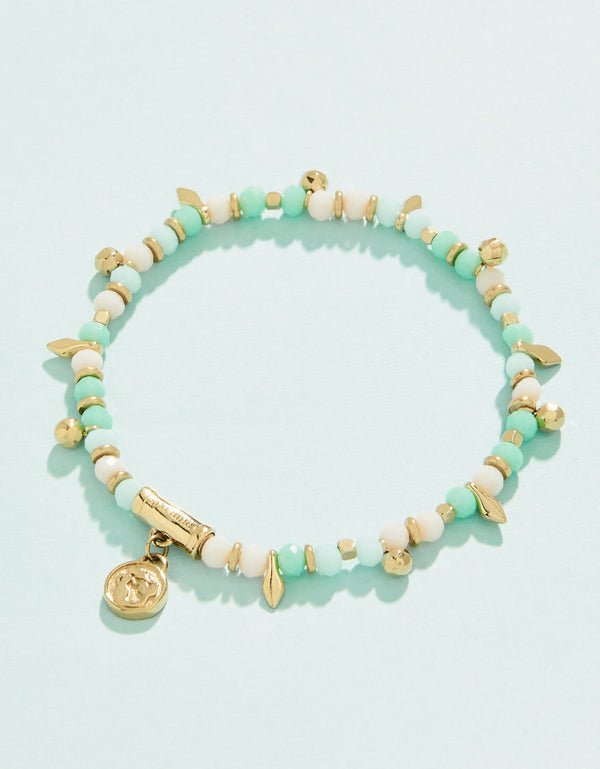 Tybee Island Stretch Bracelet 4mm - Splash Collection Jewelry La Vie Bien Tybee Island Stretch Bracelet 4mm - Splash Collection