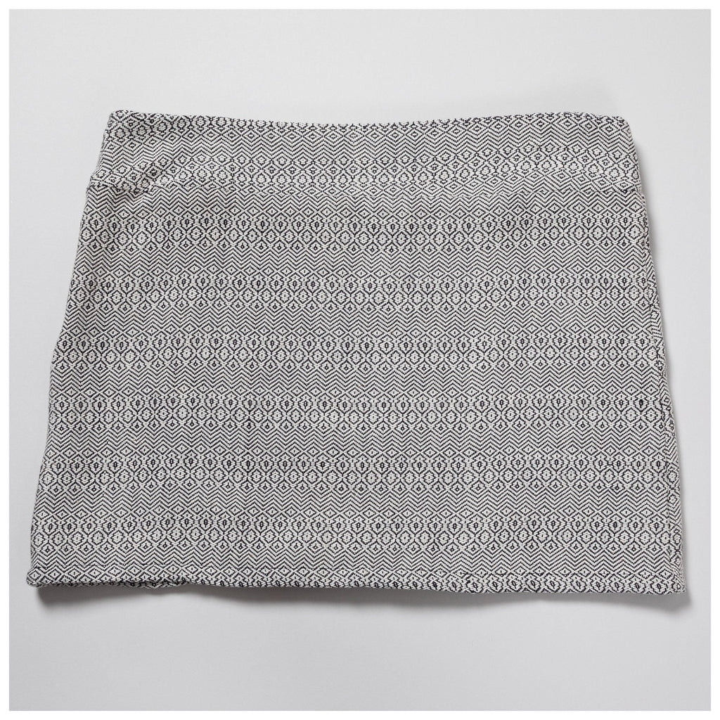 Ugandan Handwoven Mini Skirt Dresses & Skirts La Vie Bien Ugandan Handwoven Mini Skirt