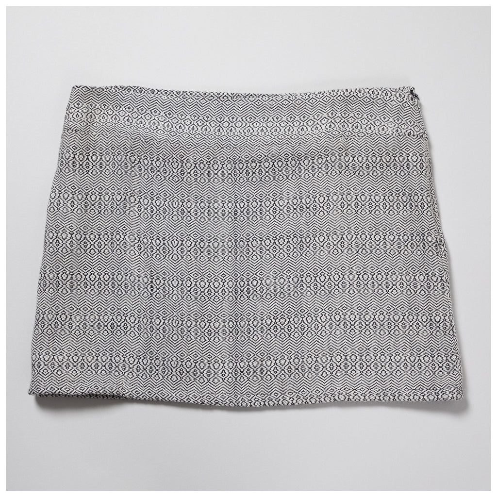 Ugandan Handwoven Mini Skirt Dresses & Skirts La Vie Bien Ugandan Handwoven Mini Skirt