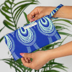 Ugandan Organic Waxcloth Wristlet Clutch & Wallets & Coin Bags La Vie Bien Ugandan Organic Waxcloth Wristlet