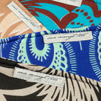 Ugandan Organic Waxcloth Wristlet Clutch & Wallets & Coin Bags La Vie Bien Ugandan Organic Waxcloth Wristlet