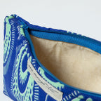 Ugandan Organic Waxcloth Wristlet Clutch & Wallets & Coin Bags La Vie Bien Ugandan Organic Waxcloth Wristlet