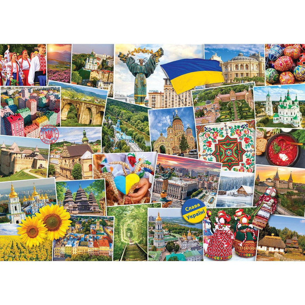 Ukraine Globetrotter 1000 Piece Jigsaw Puzzle Eurographics Jigsaw Puzzle La Vie Bien Ukraine Globetrotter 1000 Piece Jigsaw Puzzle Eurographics