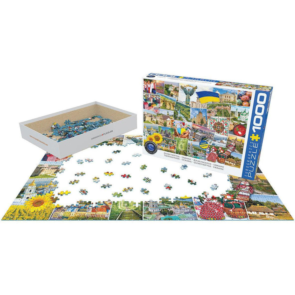 Ukraine Globetrotter 1000 Piece Jigsaw Puzzle Eurographics Jigsaw Puzzle La Vie Bien Ukraine Globetrotter 1000 Piece Jigsaw Puzzle Eurographics