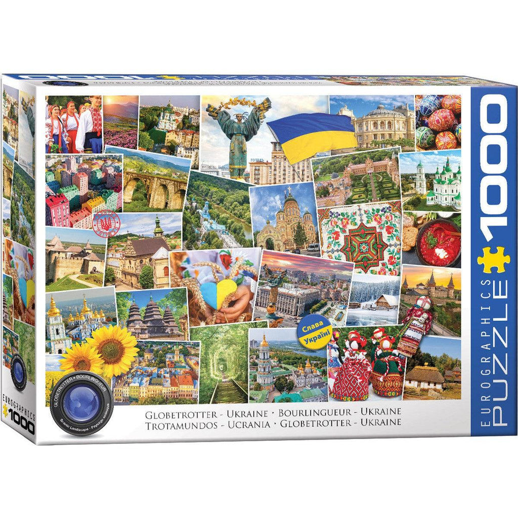 Ukraine Globetrotter 1000 Piece Jigsaw Puzzle Eurographics Jigsaw Puzzle La Vie Bien Ukraine Globetrotter 1000 Piece Jigsaw Puzzle Eurographics