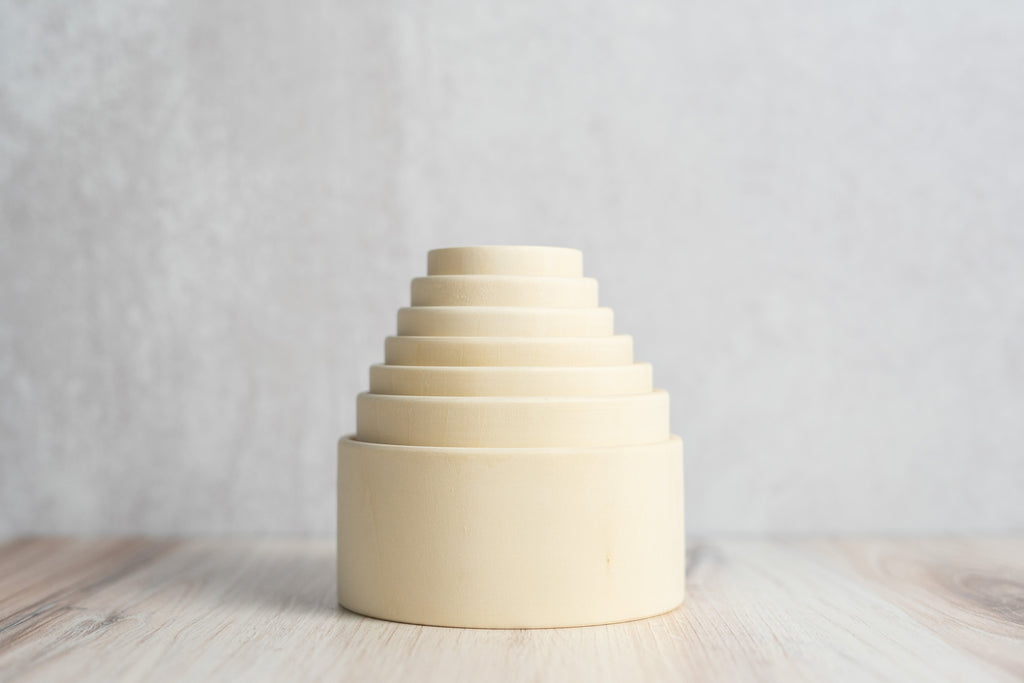 Wooden Nesting Bowls