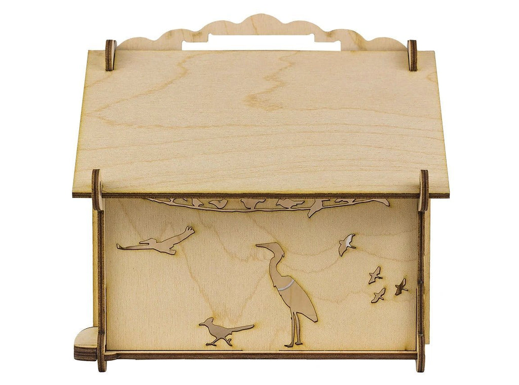 Unique Birdhouse Kit for DIY project by PoppyBabyCo