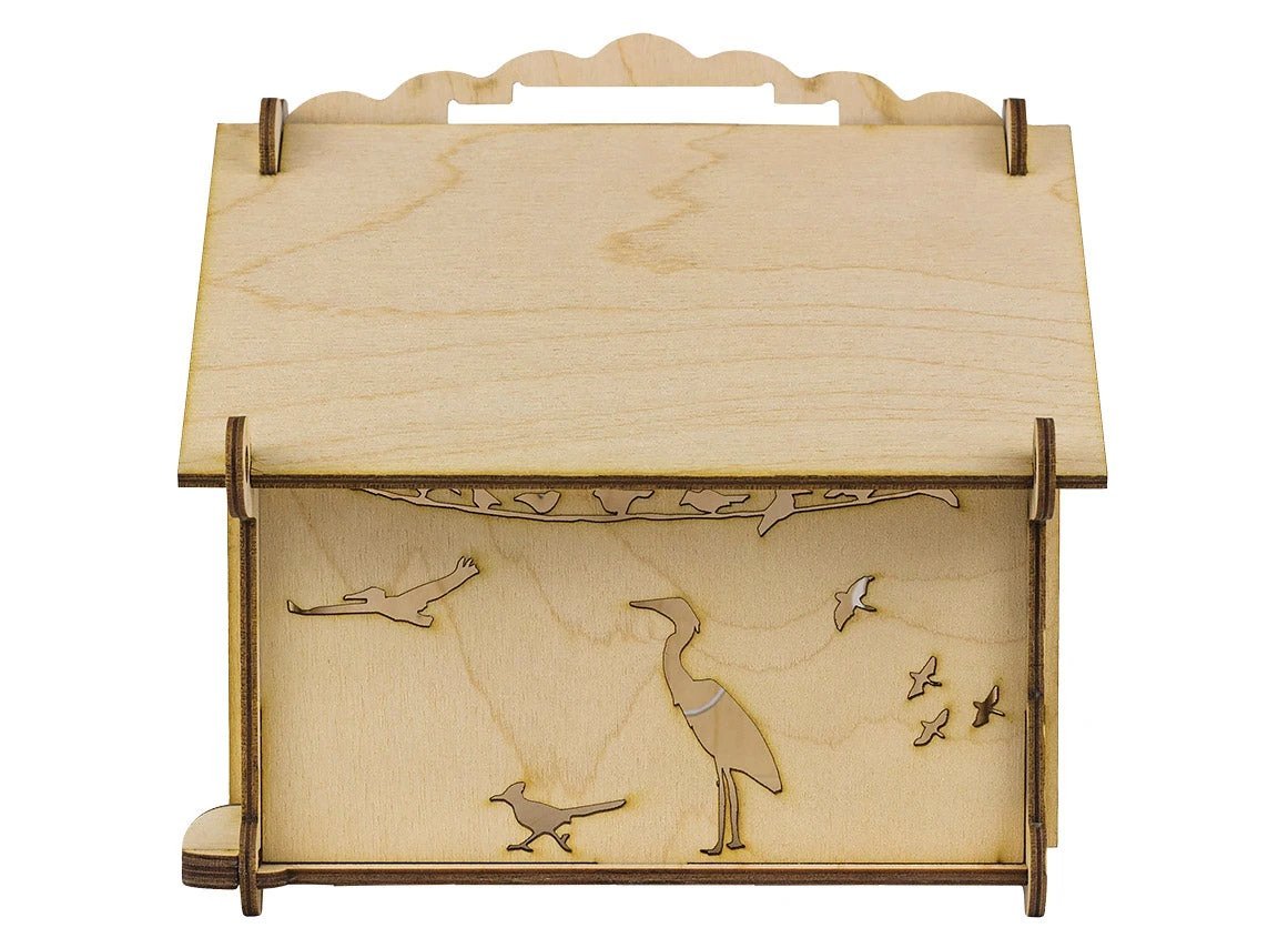 Unique Birdhouse Kit for DIY project by PoppyBabyCo