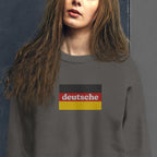 Deutsche embroidered German Sweatshirt by La Vie Bien