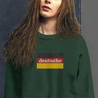 Deutsche embroidered German Sweatshirt by La Vie Bien