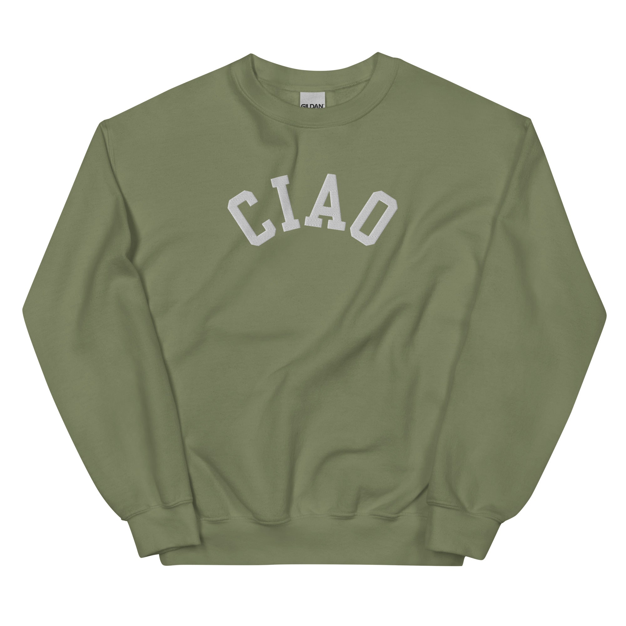 Ciao embroidered unisex sweatshirt