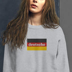Deutsche embroidered German Sweatshirt by La Vie Bien