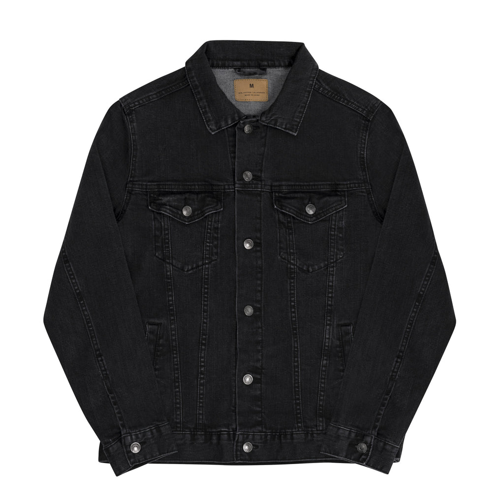 PERSIST embroidered Unisex denim jacket