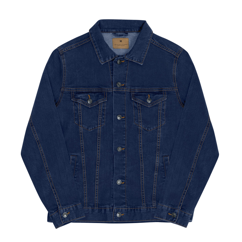 PERSIST embroidered Unisex denim jacket