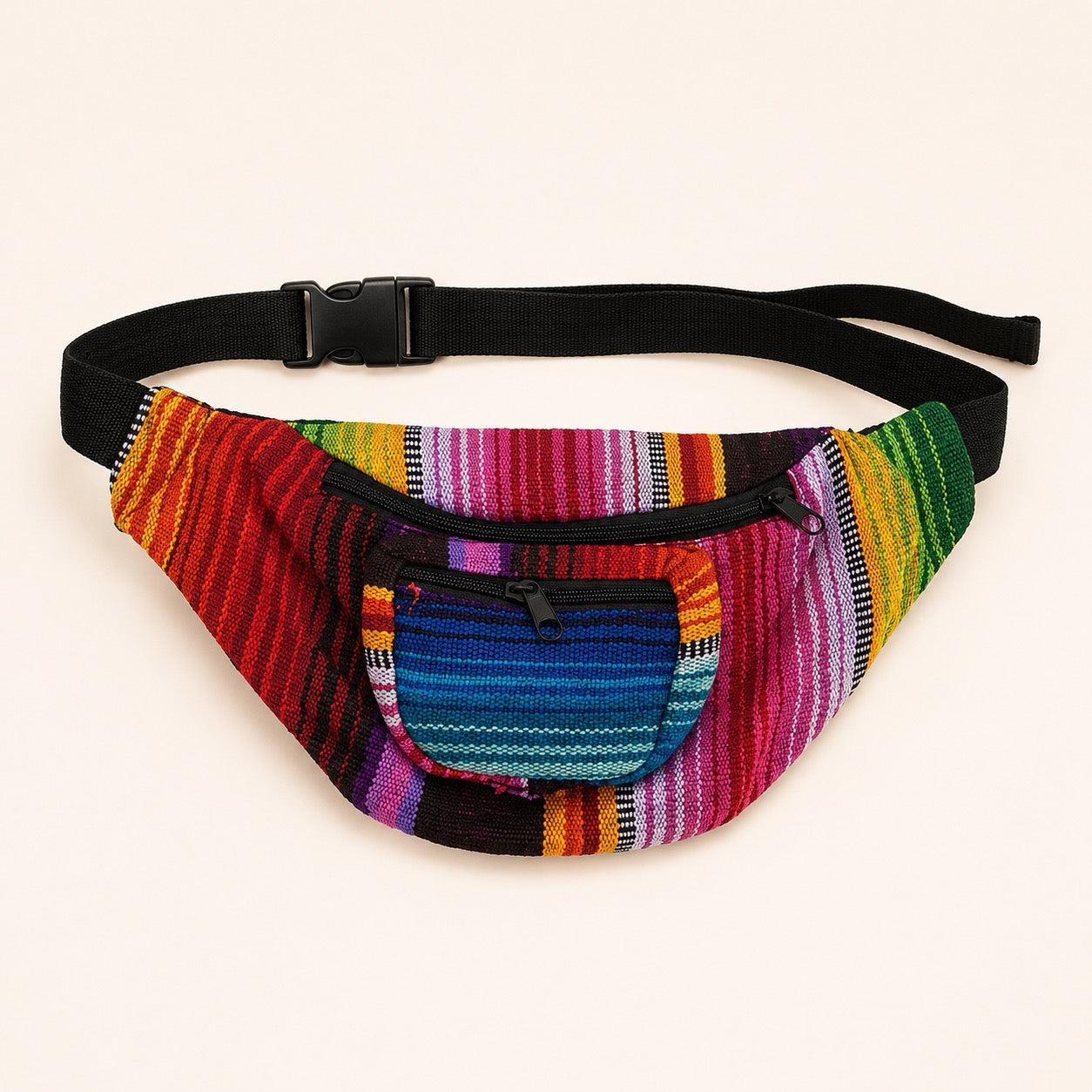 Unisex Fanny Pack | Hip Pack with Sustainable Fabric - Guatemala Bags La Vie Bien Unisex Fanny Pack | Hip Pack with Sustainable Fabric - Guatemala