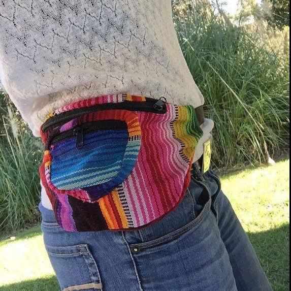 Unisex Fanny Pack | Hip Pack with Sustainable Fabric - Guatemala Bags La Vie Bien Unisex Fanny Pack | Hip Pack with Sustainable Fabric - Guatemala