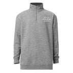 Meilleur Papa du monde embroidered fleece pullover by La Vie Bien