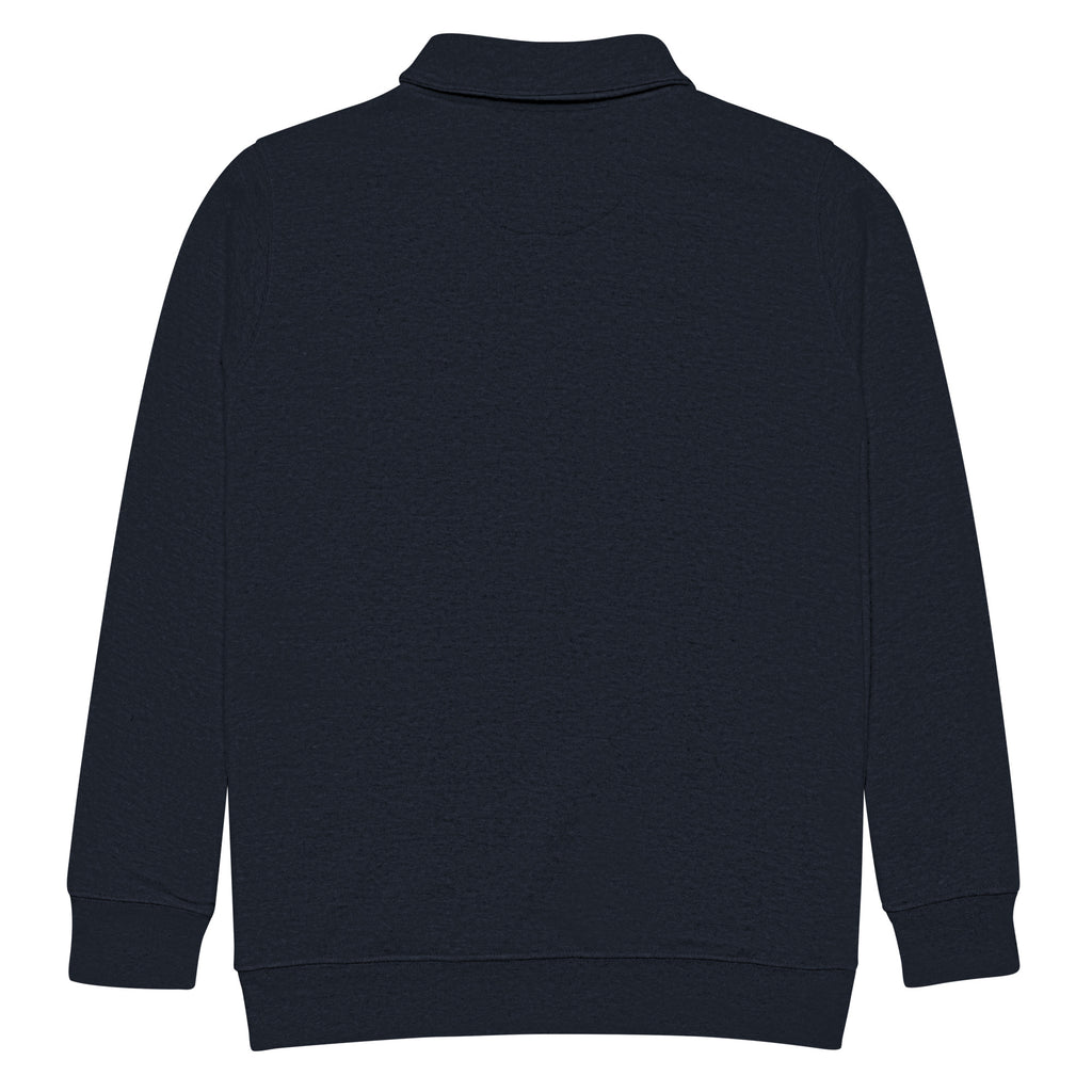 Bester Vater der Velt embroidered fleece pullover