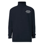 Meilleur Papa du monde embroidered fleece pullover by La Vie Bien