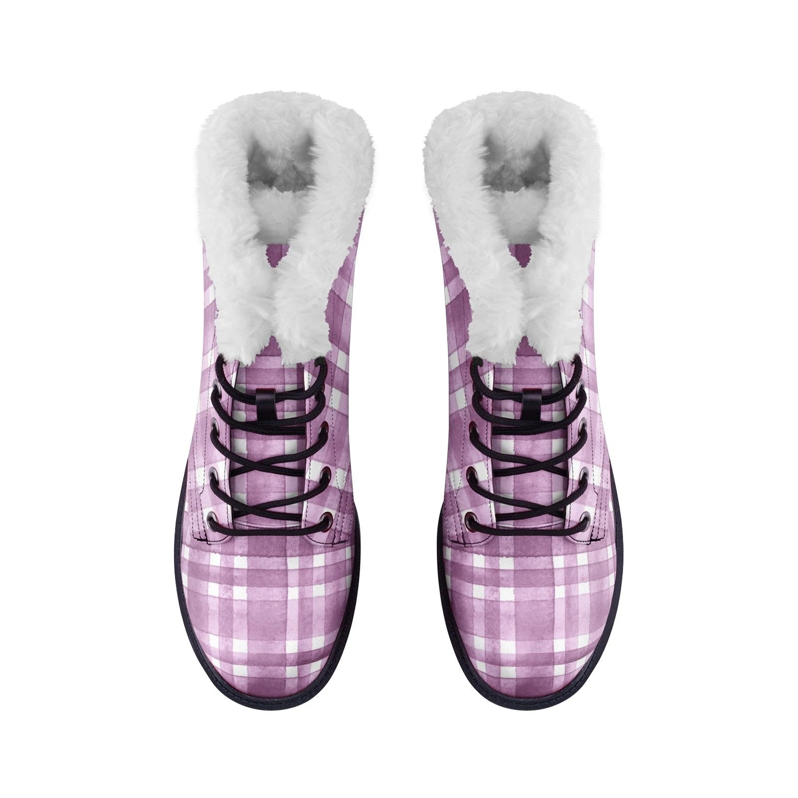 Unisex Lace Up Winter Boots Fashion Comfort Chukka Boots by Printy6