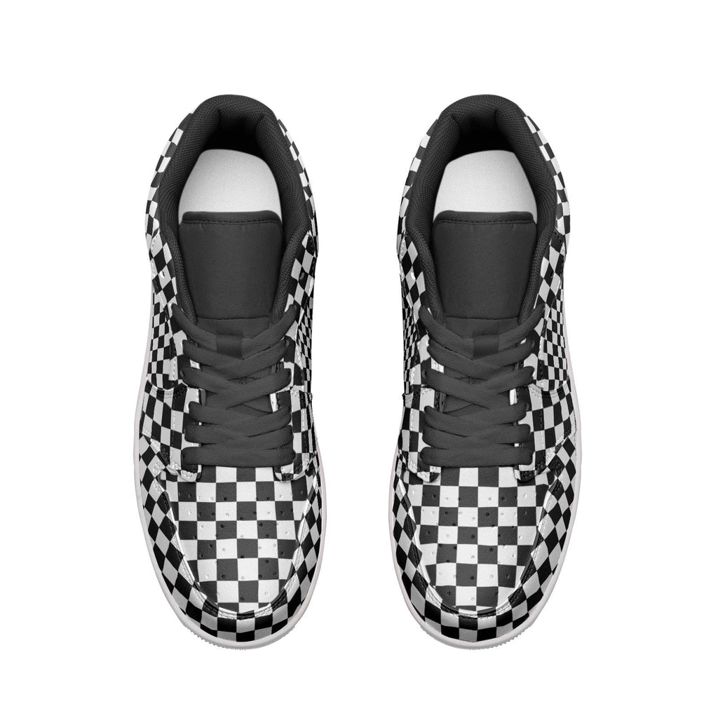 Unisex Low Top Leather Sneakers