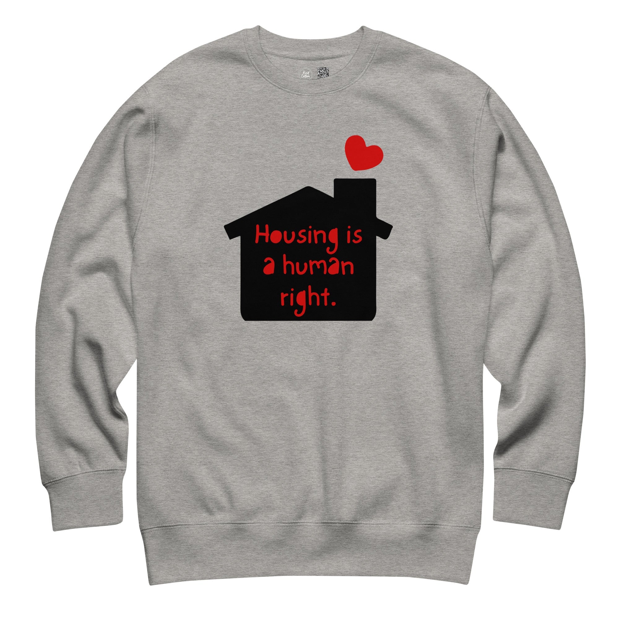 Housing is a Human Right Crewneck Sweatshirt