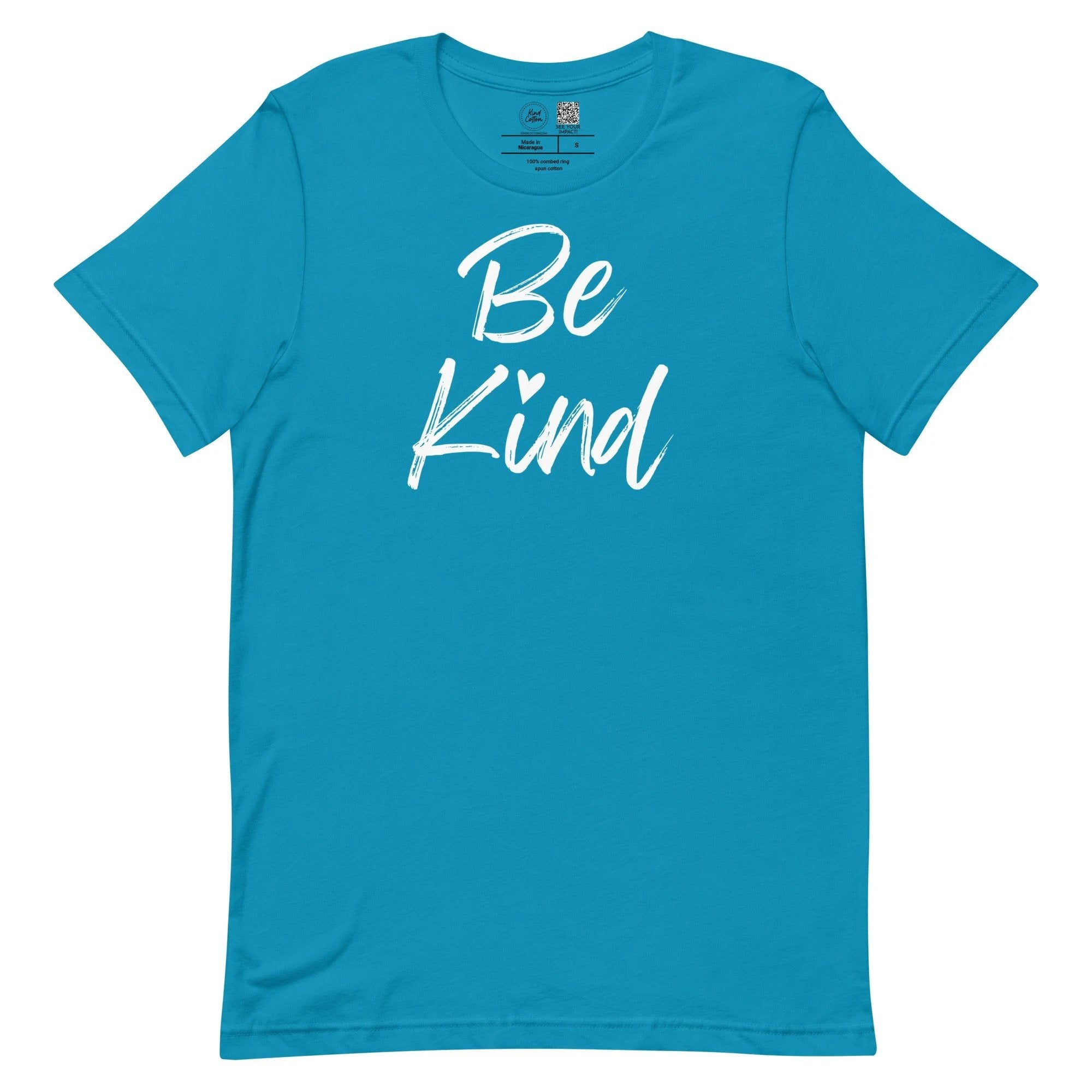 Be Kind Script Classic Tee by Kind Cotton