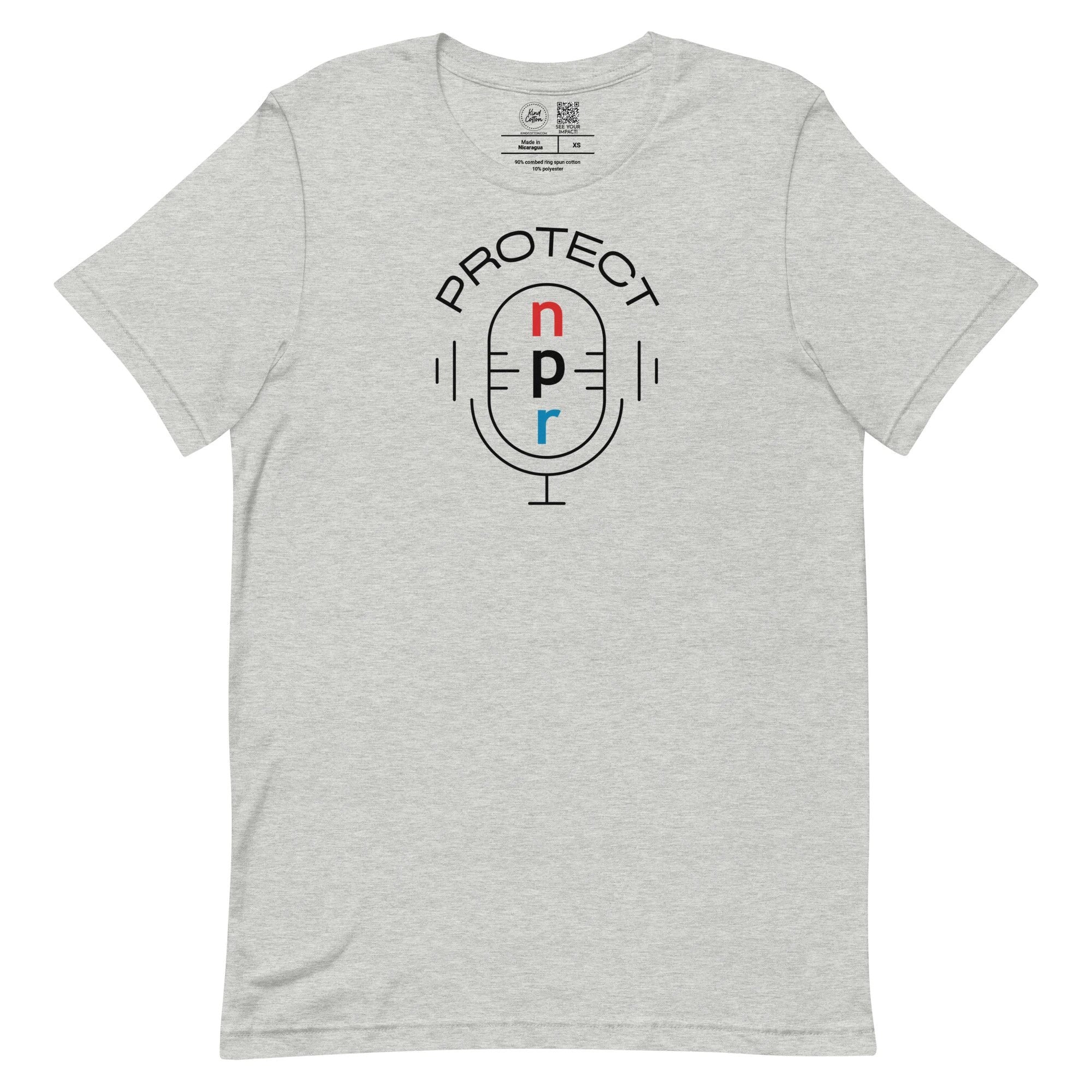 Protect NPR Classic Tee by Kind Cotton