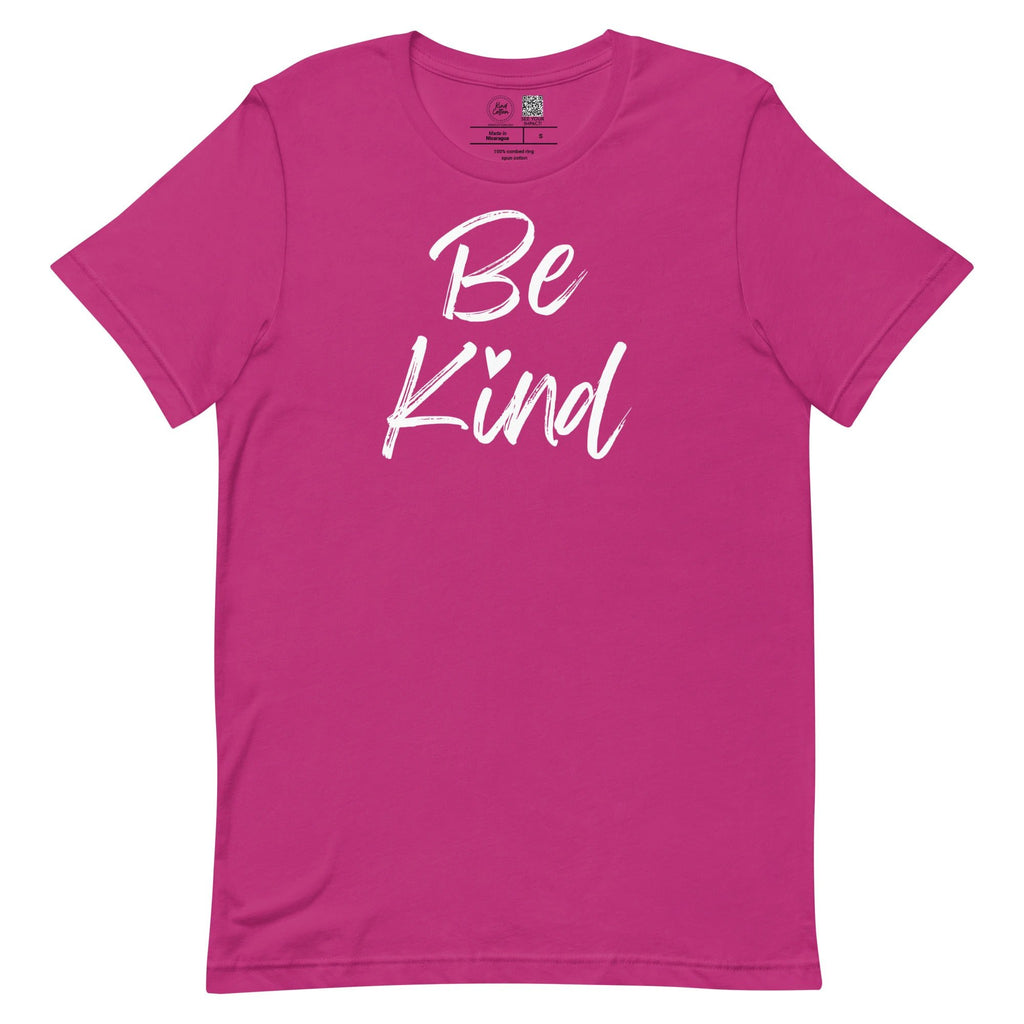 Be Kind Script Classic Tee by Kind Cotton