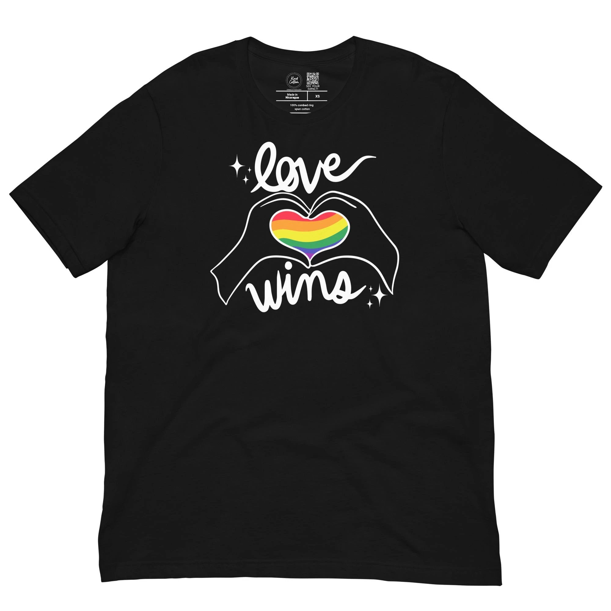 Love Wins Classic Tee by Kind Cotton