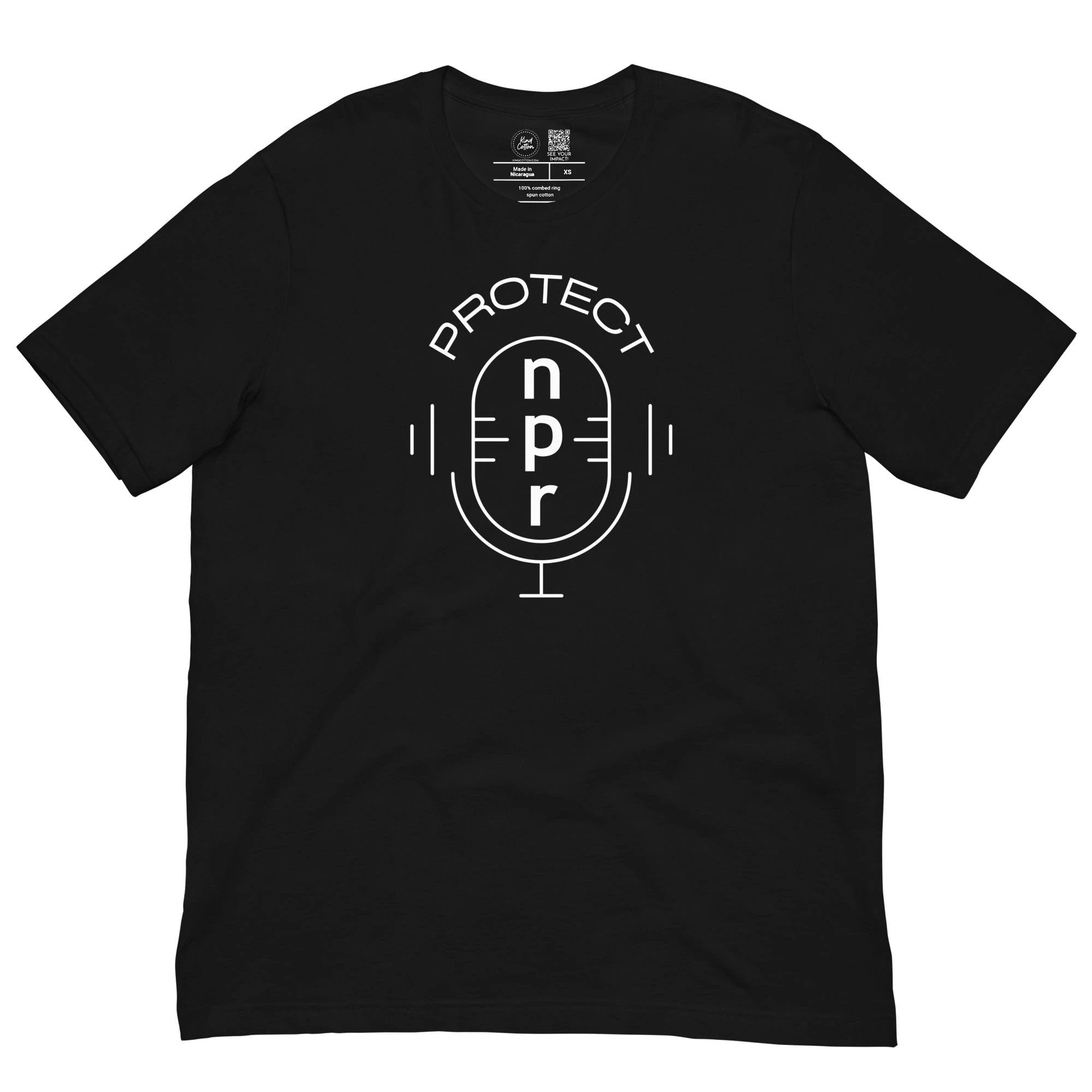 Protect NPR Classic Tee by Kind Cotton