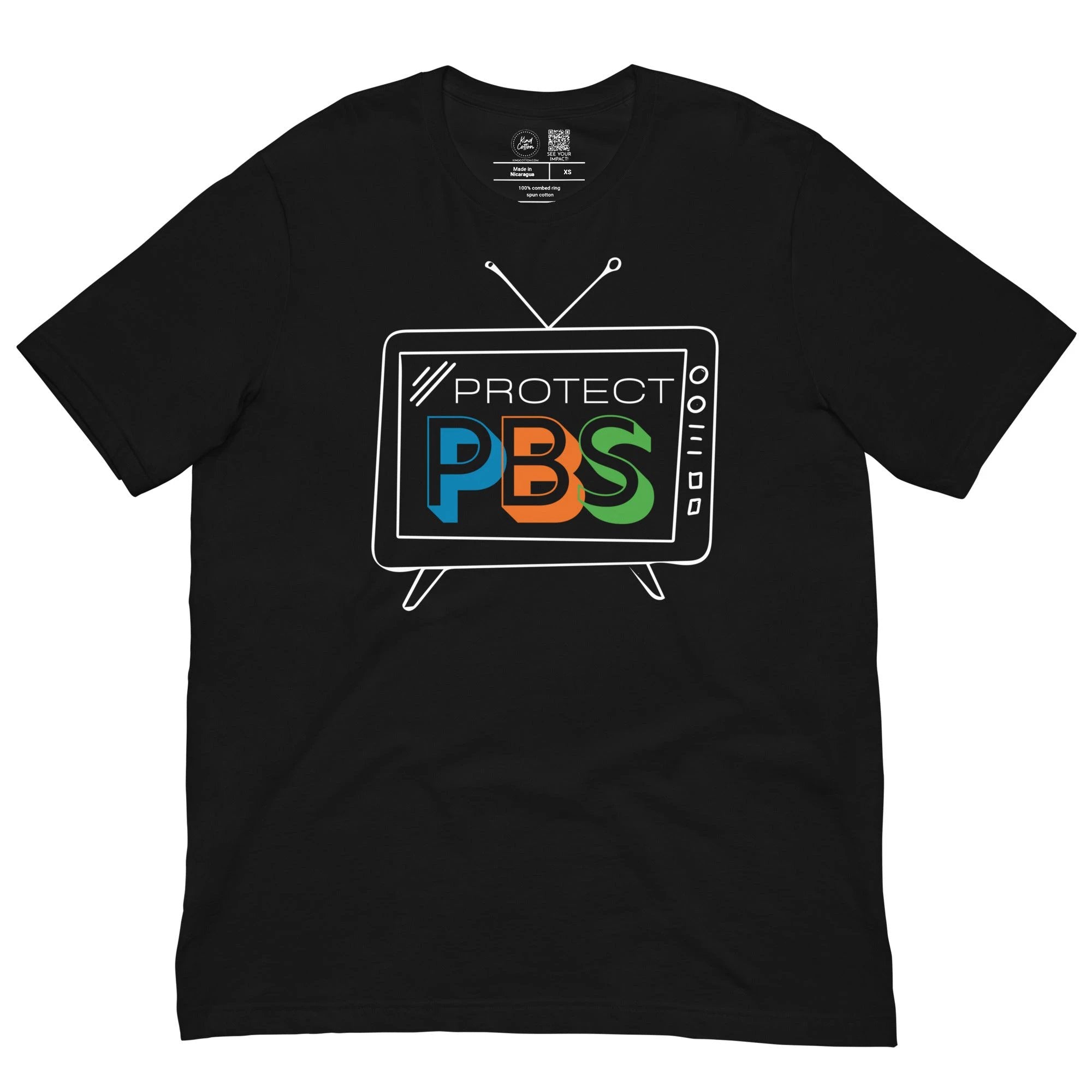 Protect PBS Classic Tee by Kind Cotton