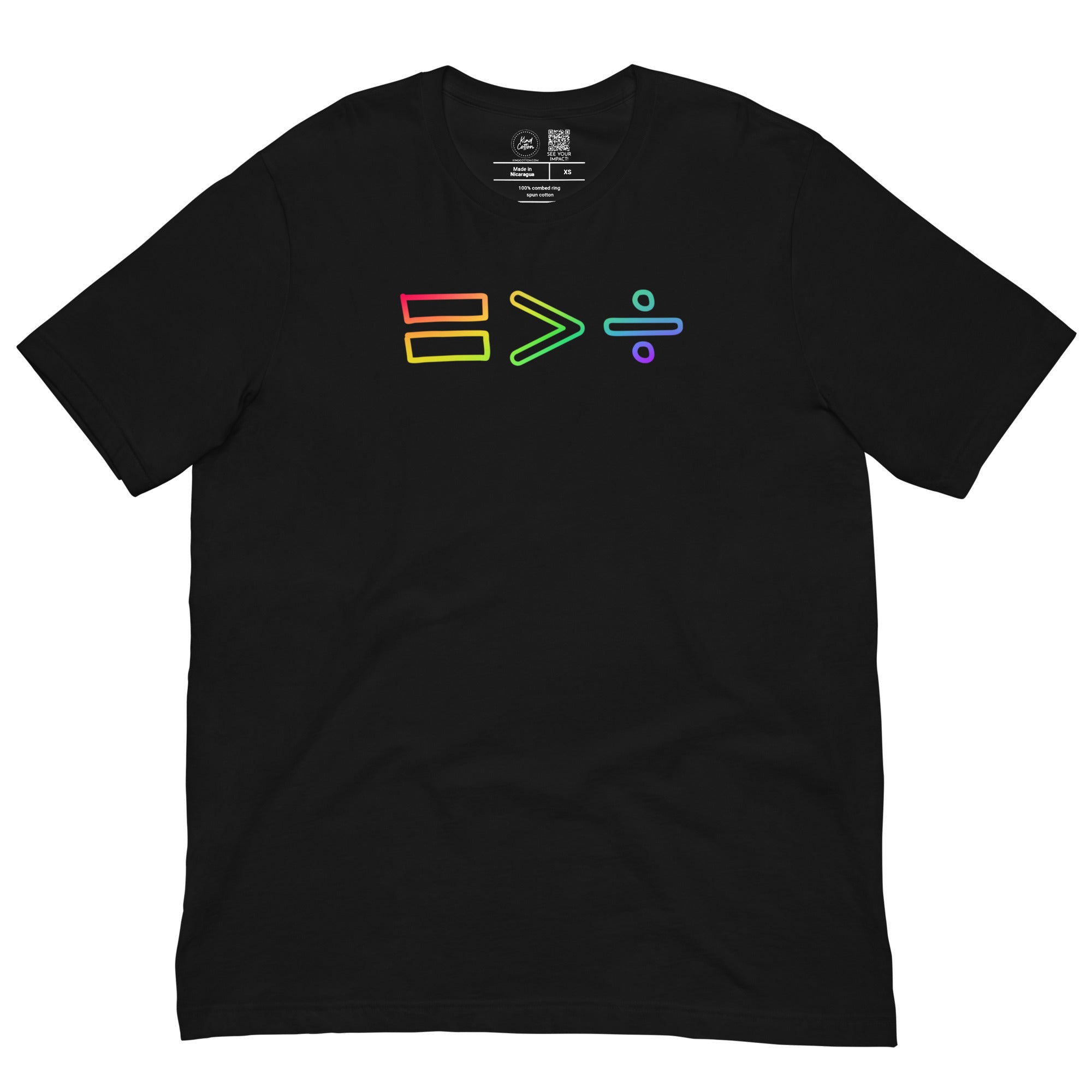 Equality Greater Than Division Classic Tee