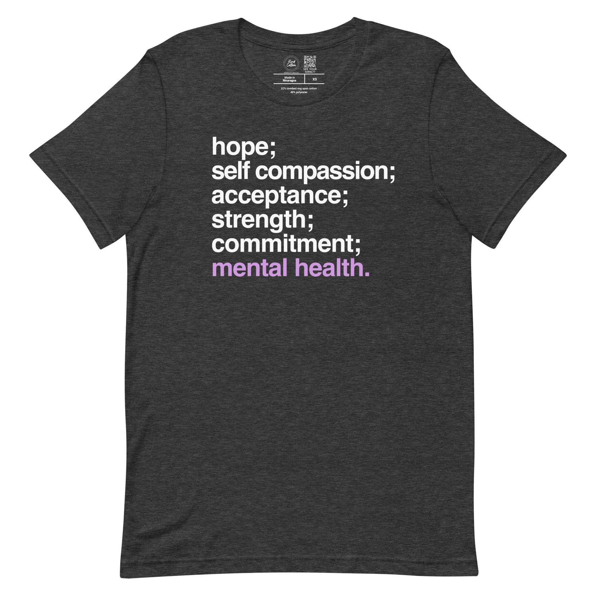 'Mental Health Is' Classic Tee by Kind Cotton