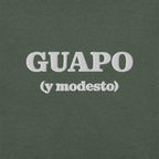 Guapo y modesto embroidered t-shirt by La Vie Bien
