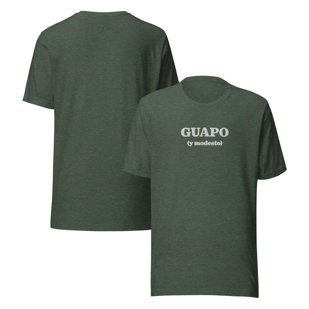 Guapo y modesto embroidered t-shirt