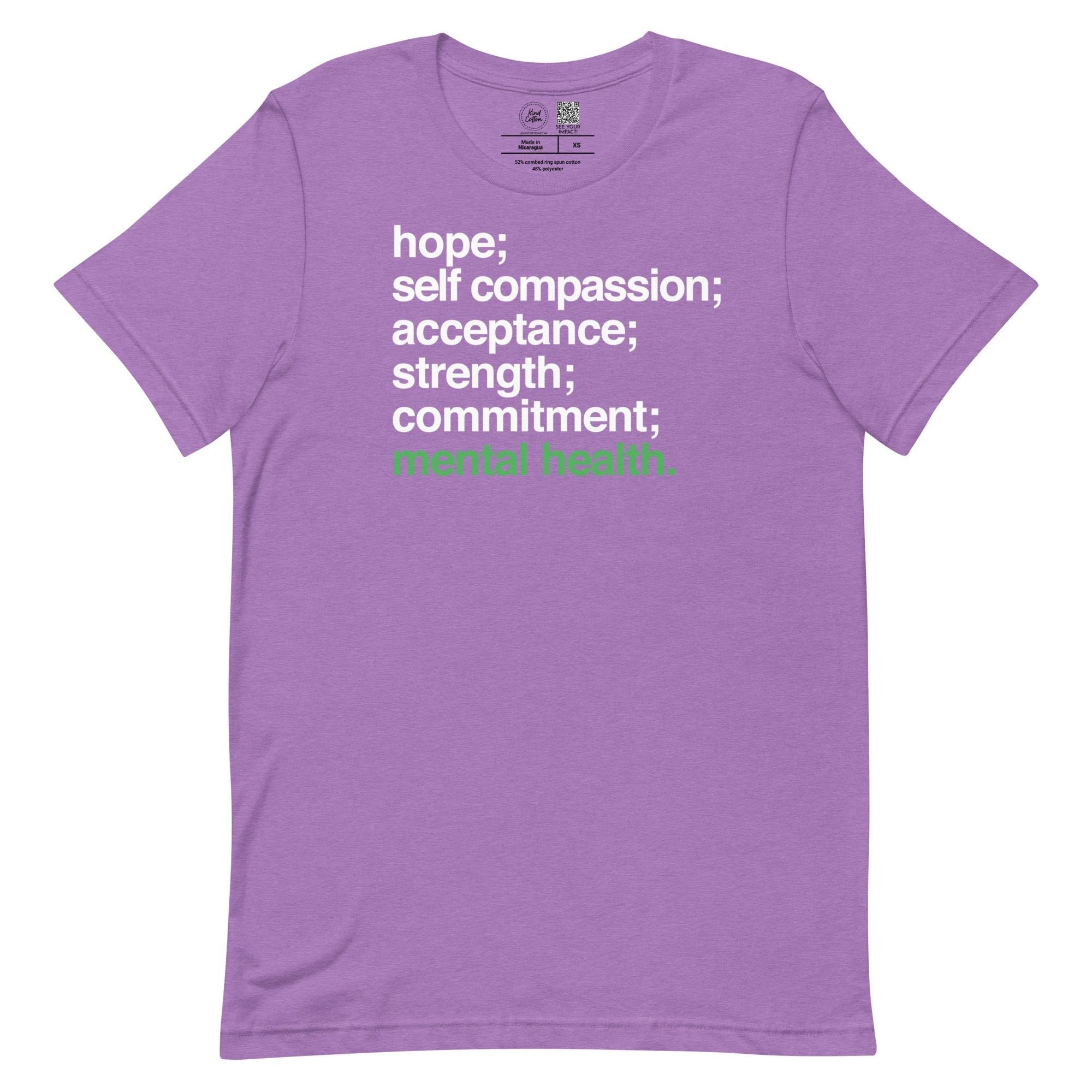 'Mental Health Is' Classic Tee by Kind Cotton