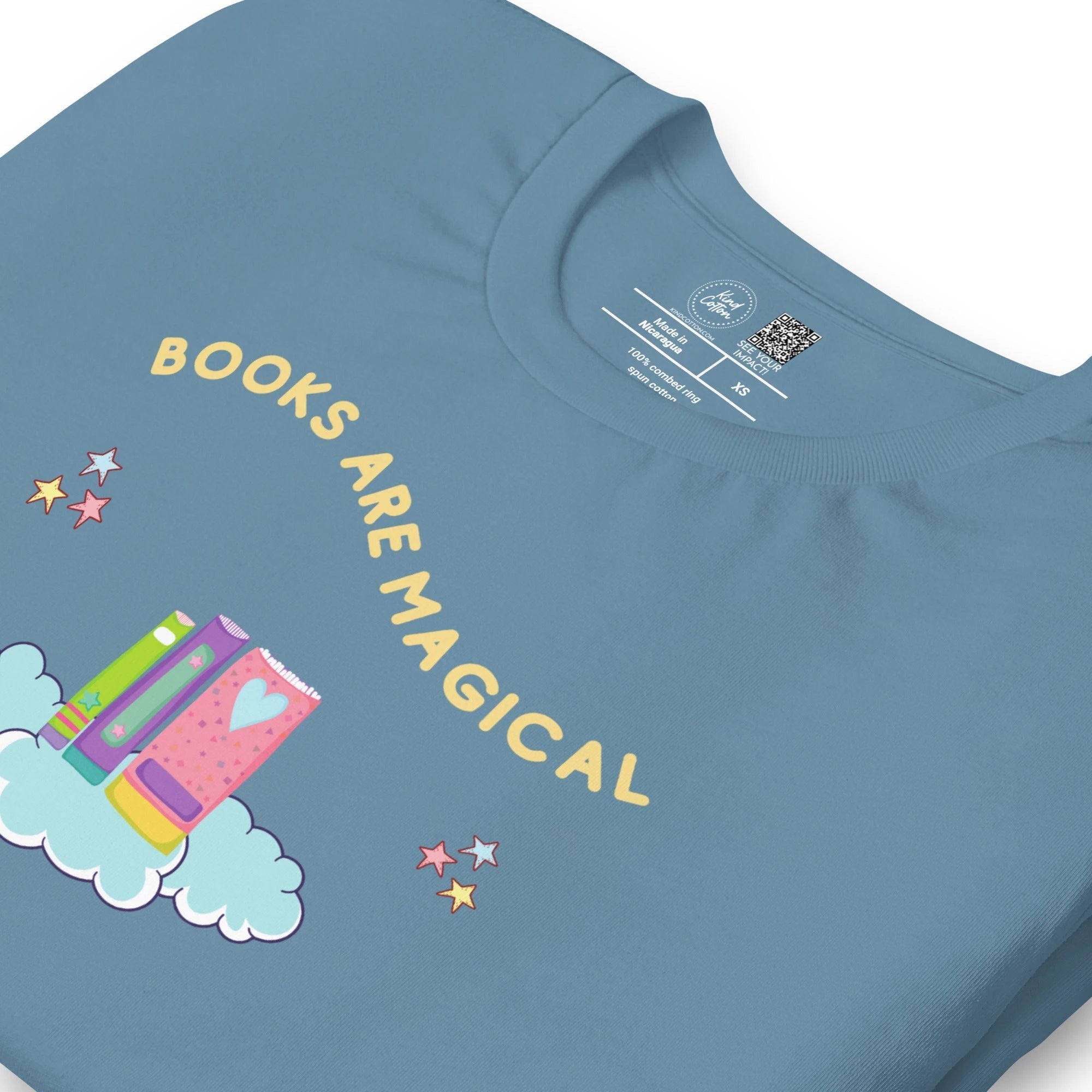 Books Are Magical Classic Tee by Kind Cotton