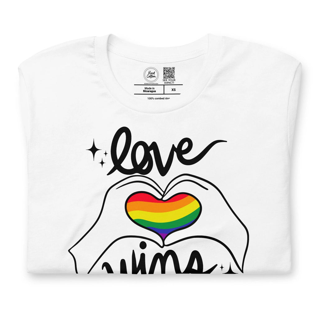 Love Wins Classic Tee by Kind Cotton