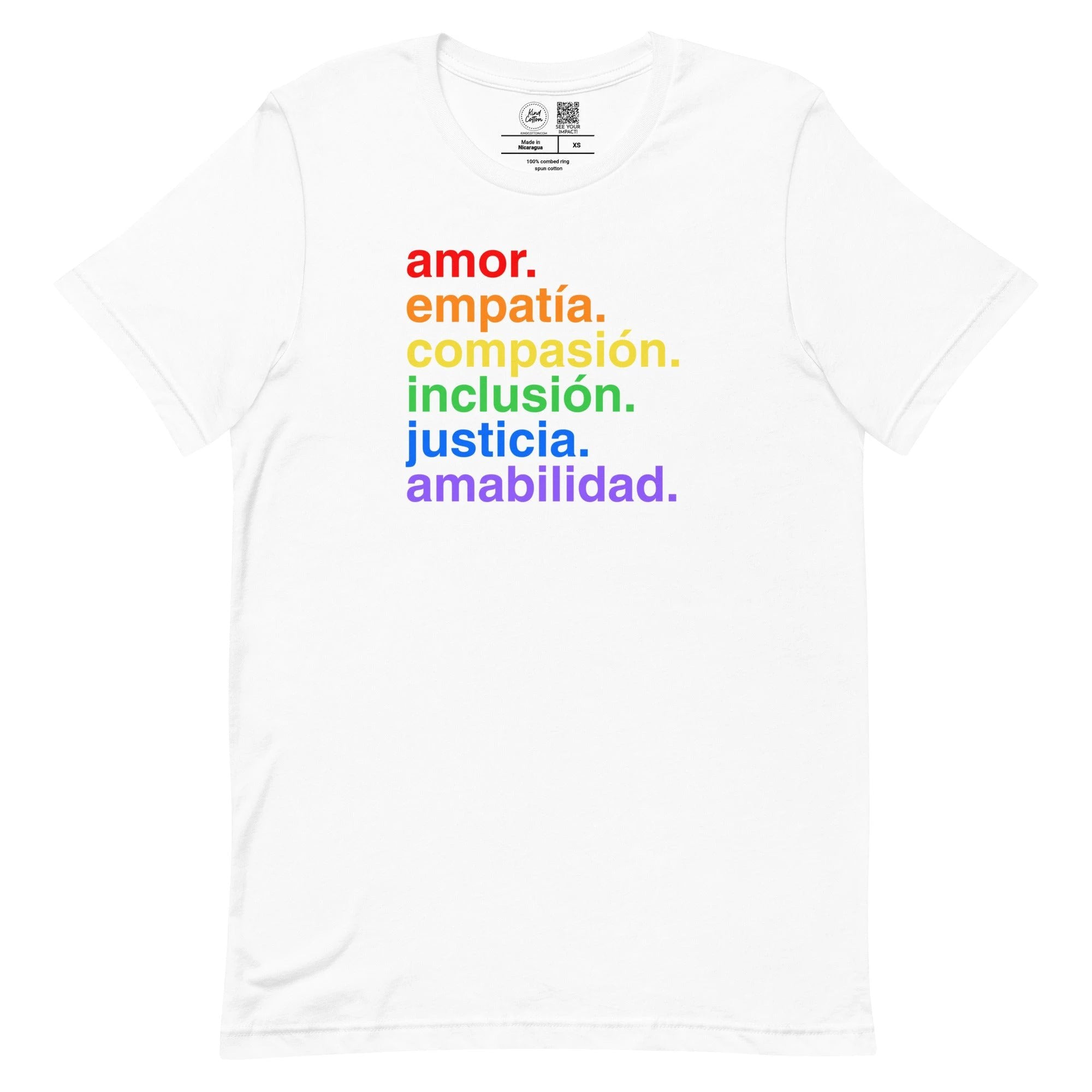 'Kindness Is' Pride en Español Classic Tee by Kind Cotton